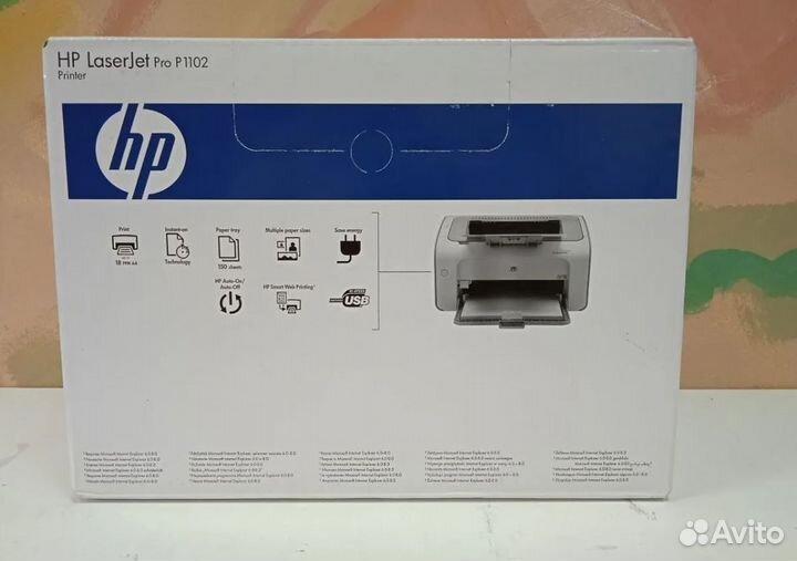 Принтер HP LaserJet Pro P1102