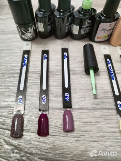 Гель лаки для маникюра