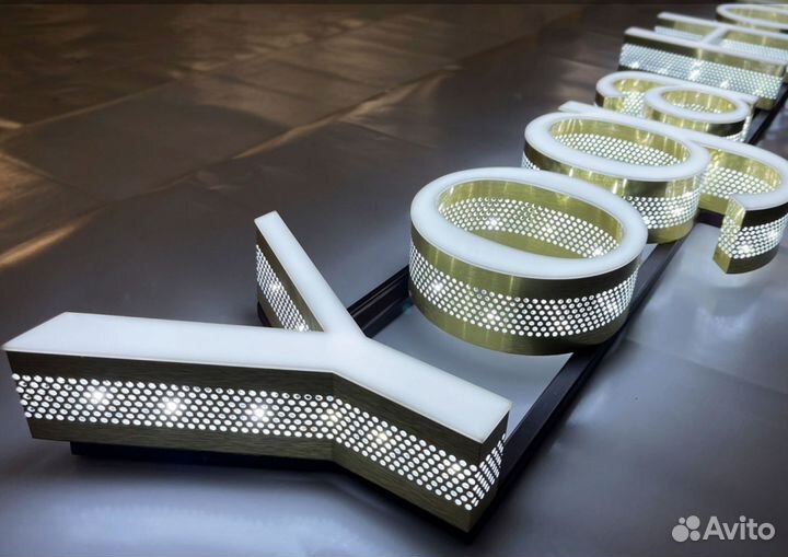 Световые буквы. Лайтбоксы