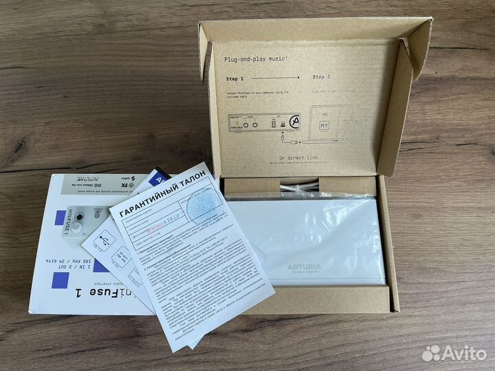 Аудиоинтерфейс arturia minifuse 1