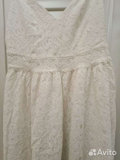 Платье летнее белое