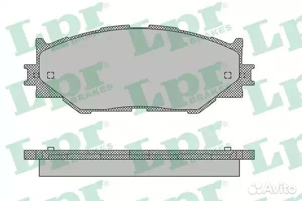 Колодки тормозные дисковые