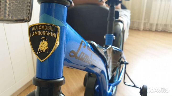Детский велосипед Lamborghini Energy 20 синий