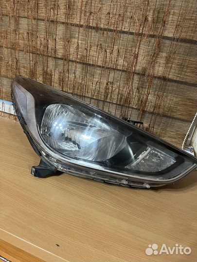 Фара на hyundai solaris оригинальная