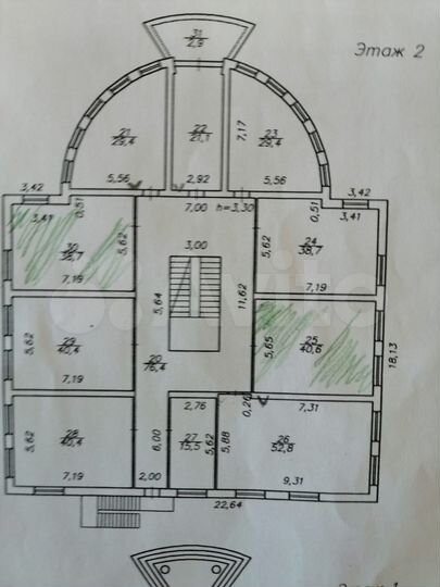 Офис, 29.7 м²