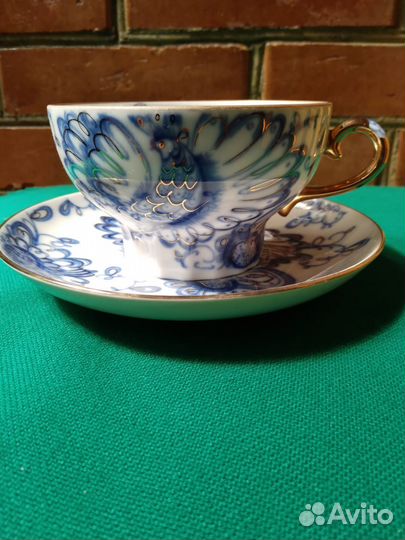 Чайная подарочная пара лфз. редкая