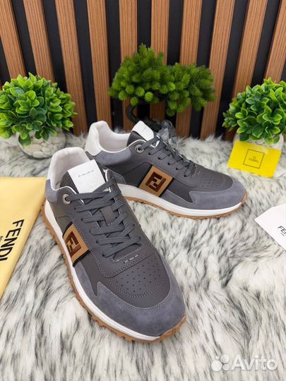 Кроссовки* мужские Fendi