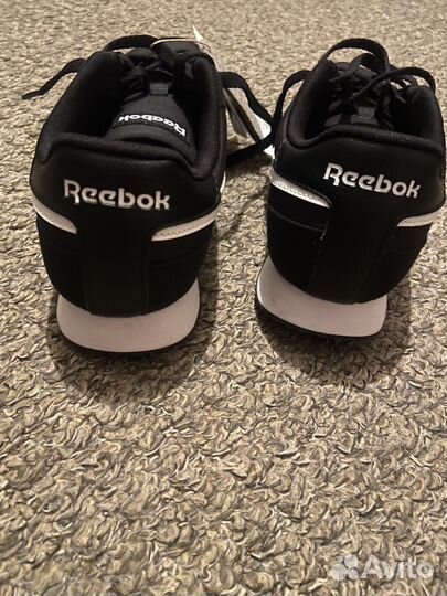 Кроссовки Reebok черные 42 размер, 27 см