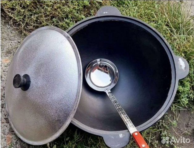Кaзан чугyнный 12 литрoв