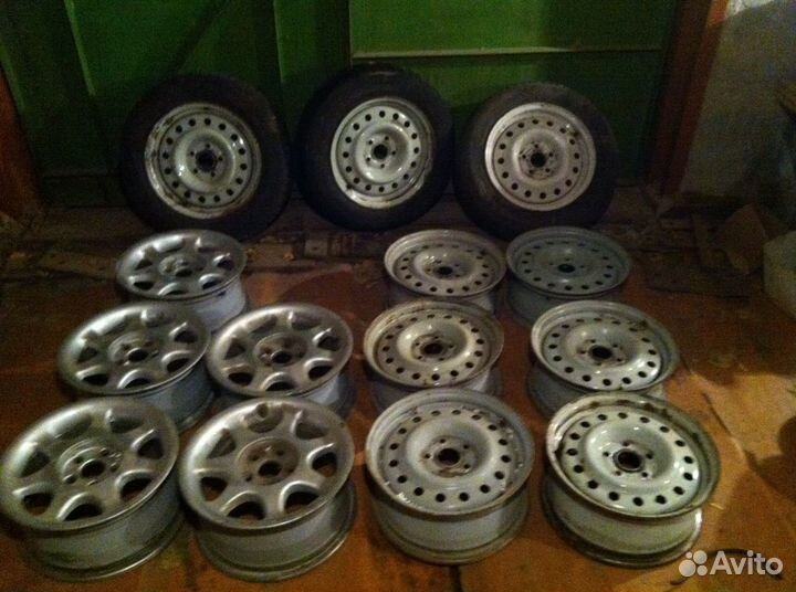 Диски литые r15, 5 шт
