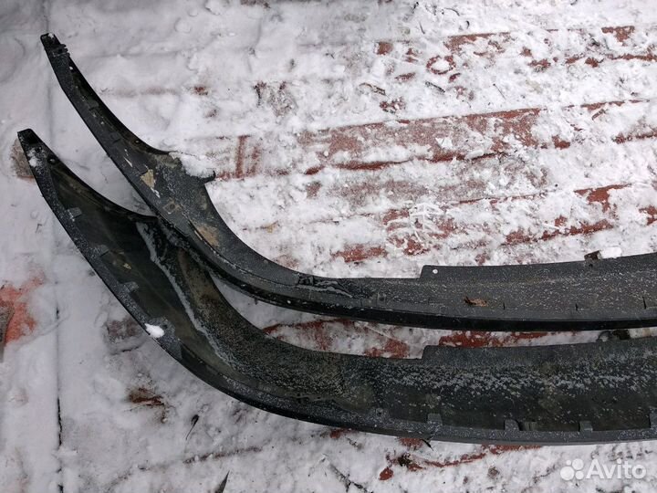 Юбка заднего бампера Hyundai ix35