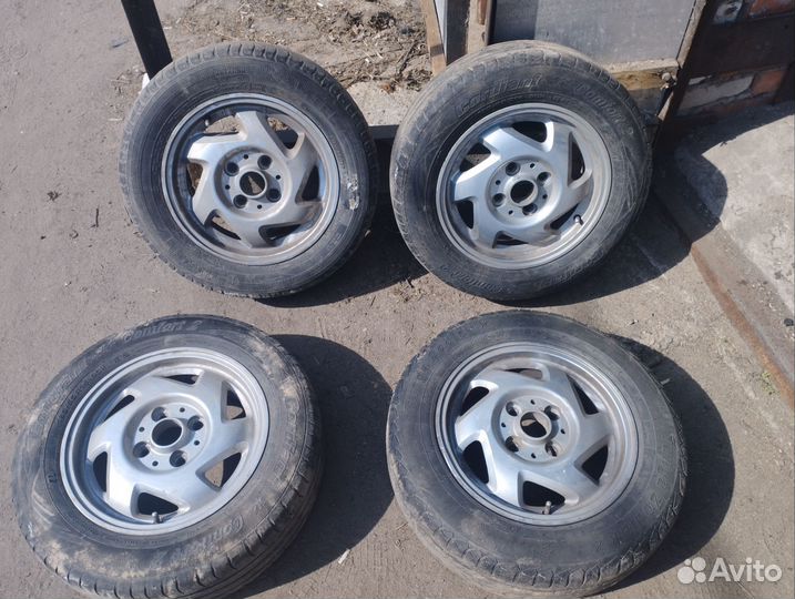 Литые диски r14 на ауди 80 б3