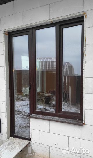 Болконный блок бу несколько месяцев