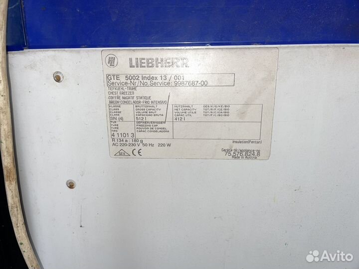 Холодильник liebherr