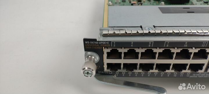 Модуль Cisco WS-X4748-upoe+E