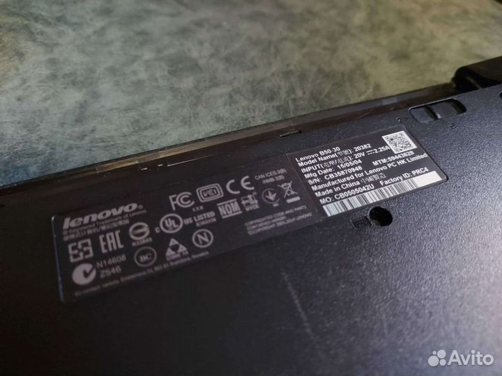 Ноутбук lenovo b50-30