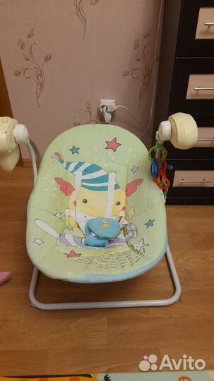 Детские качели шезлонг