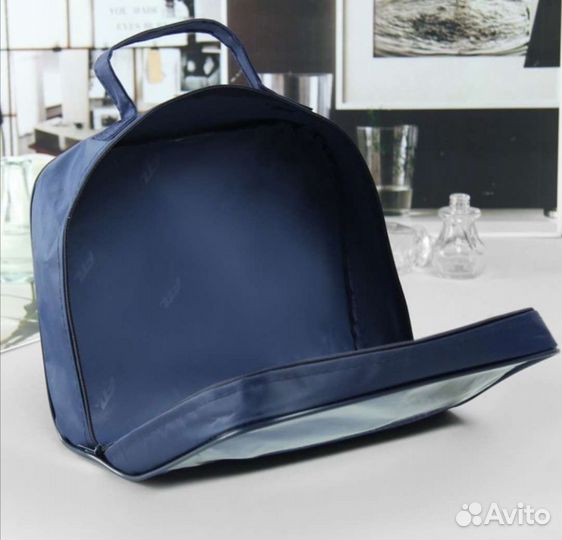 Косметичка пвх на молнии с ручкой