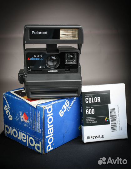 Polaroid 636 + кассета полароид