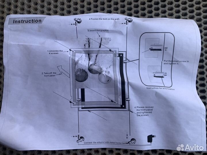 Световая панель. Лайт бокс двухсторонний