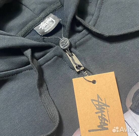 Зип худи рефлектив Stussy