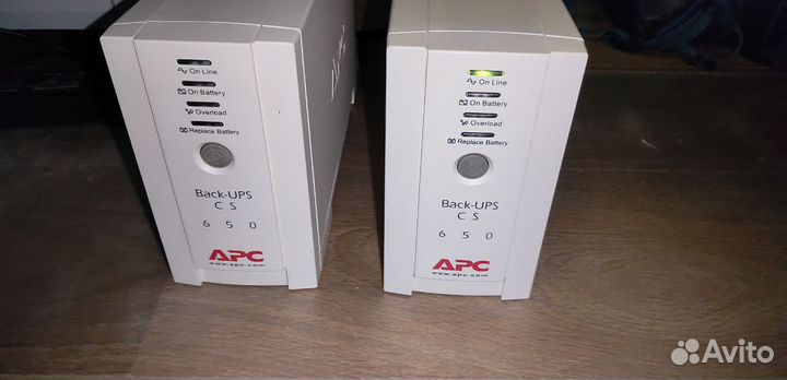 Ибп APC Back-UPS CS 650VA