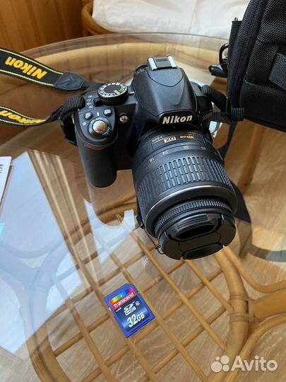 Зеркальный фотоаппарат Nikon d3100