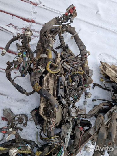 Элпроводка на Toyota Land Cruizer 100 бензиновый