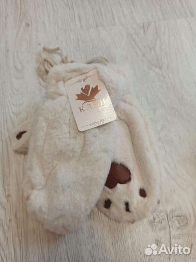 Варежки зимние детские