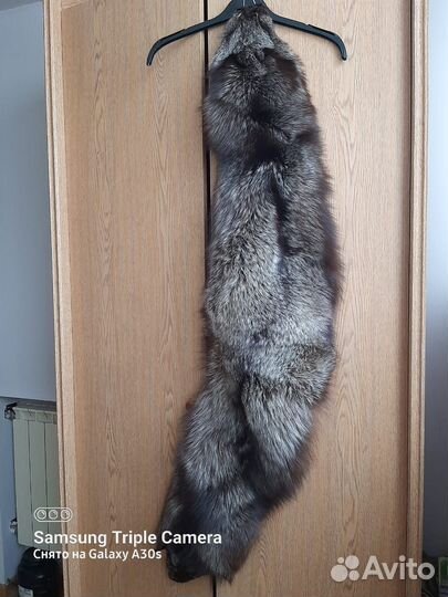 Воротник/горжетка из чернобурки