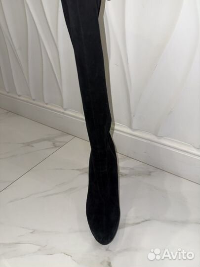 Сапоги женские замшевые Calipso