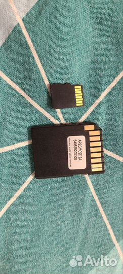 Micro SD adapter и SD card 8 Gb