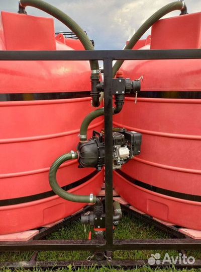 Кассета 10000л для кас/жку с мотопомпой