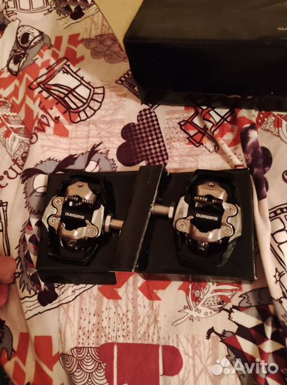 Контактные педали shimano Xt Deore