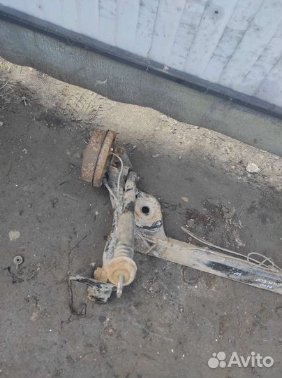 Балка задняя renault clio 2 symbol 1