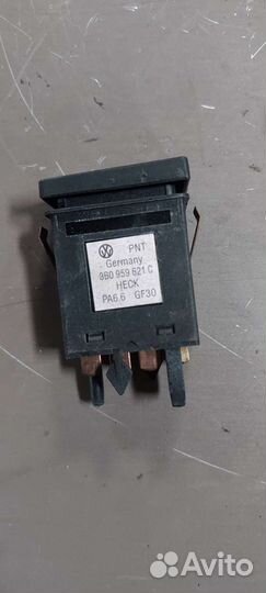 Кнопка обогрева на Volkswagen Passat B5