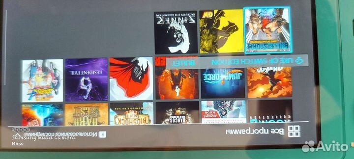 Nintendo switch lite с играми