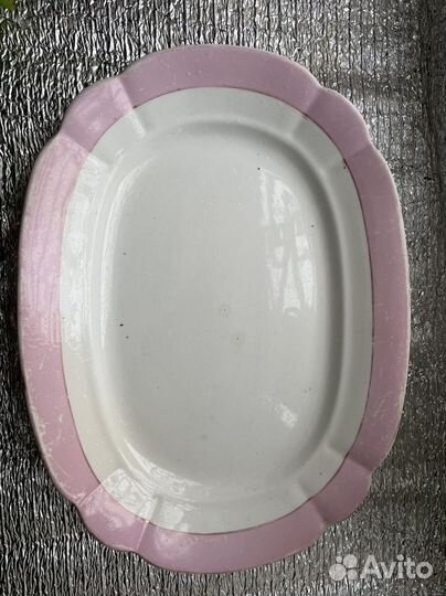 Блюдо дореволюционное фабрика Кузнецова