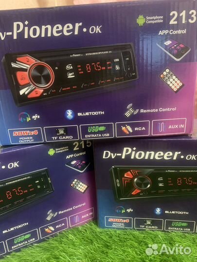 Автомагнитола pioneer новая