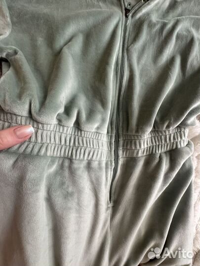 Комбинезон велюровый теплый