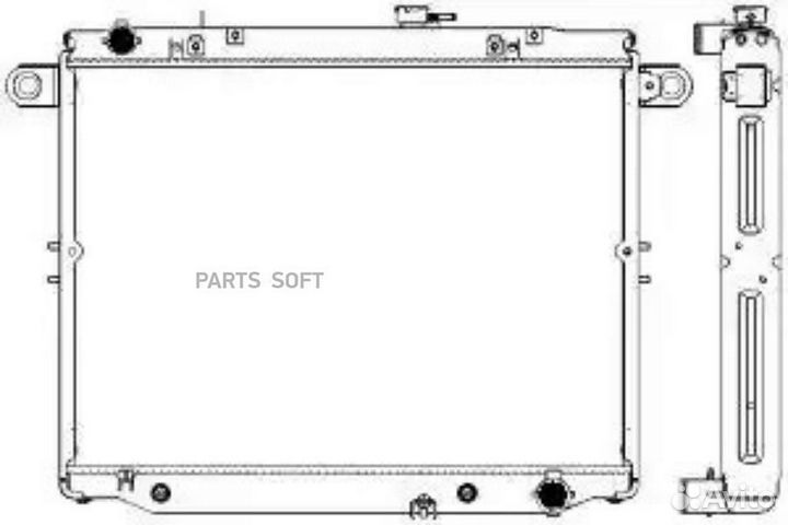 Радиатор охлаждения Лексус LX470 4.7 98