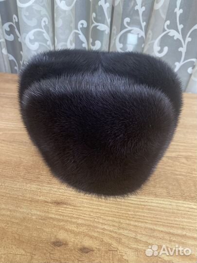 Норковая мужская шапка 58-59 р