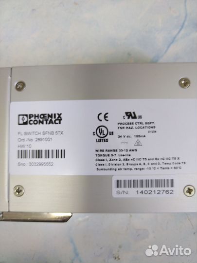 Коммутатор phoenix contact 2891001