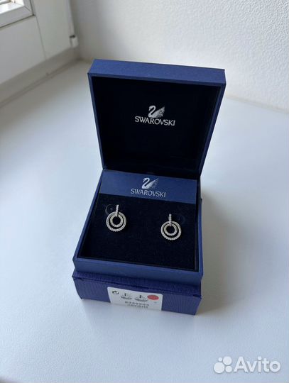 Серьги сваровски swarovski