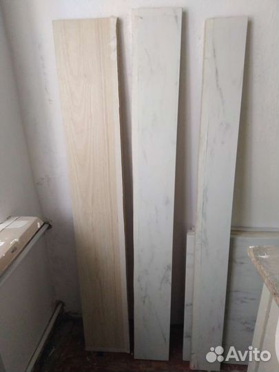 Обрезки столешницы IKEA на подоконник