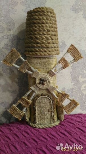 Бутылки декоративные