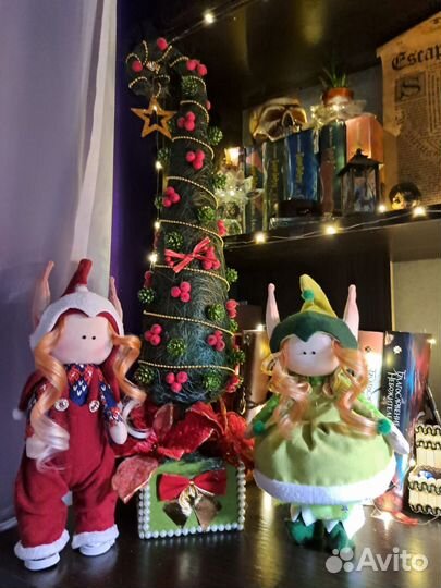 Текстильные интерьерные куклы