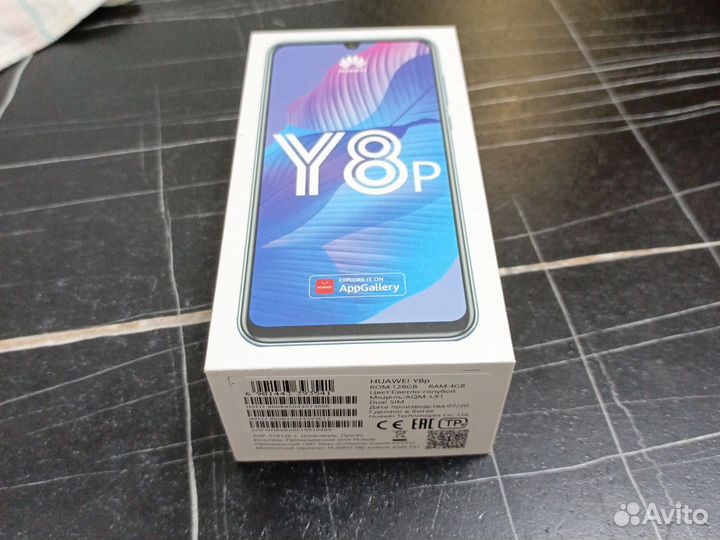 HUAWEI Y8P, 4/128 ГБ