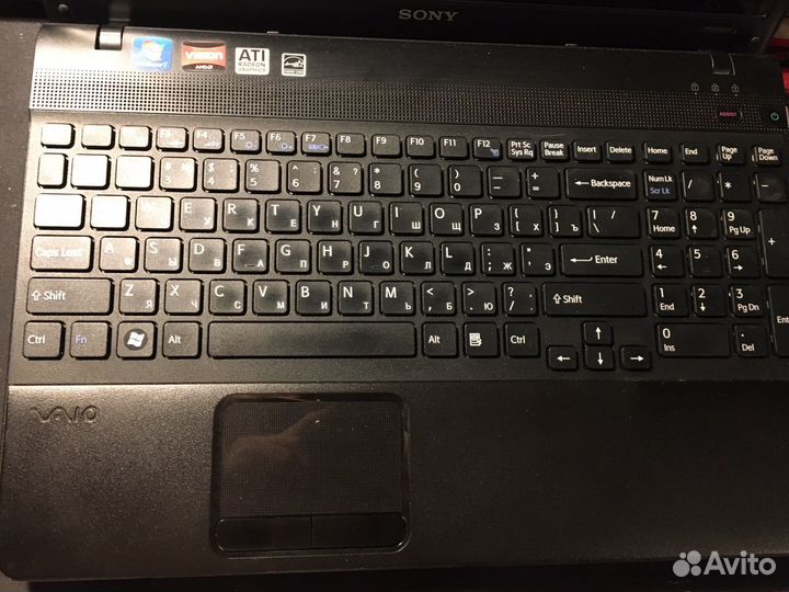 Ноутбук sony vaio