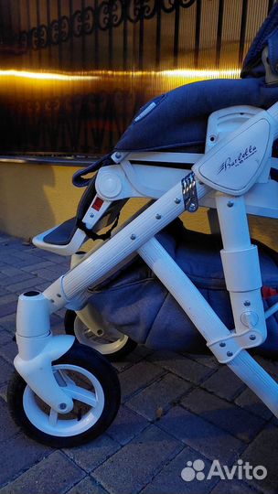 Коляска Adamex Barletta 2 В 1Люлька и прогулочная